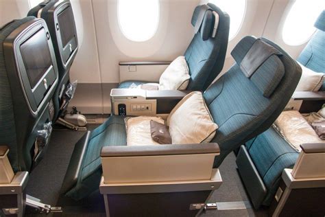 cathay pacific premium economy review a350.